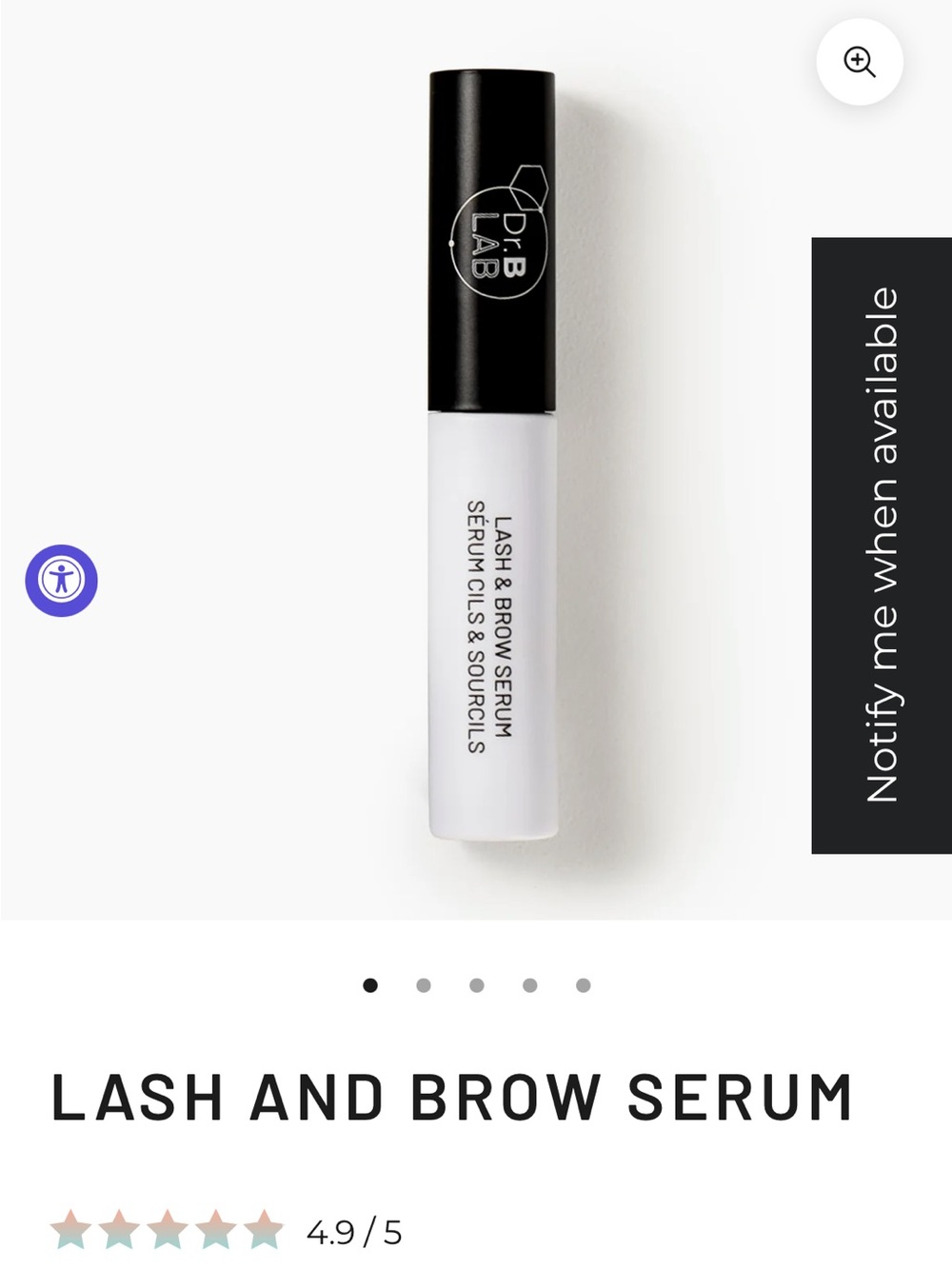 Lash & Brow Serum - White